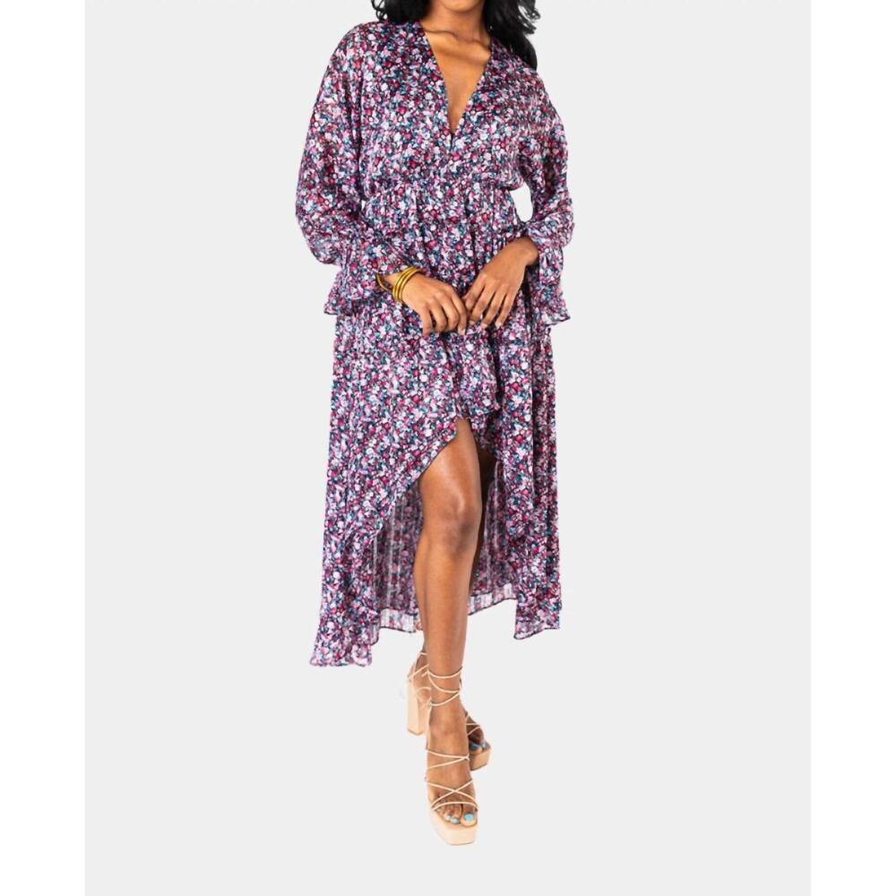 NEW BUDDYLOVE lennon high-low dress in passion punch